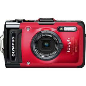 OM SYSTEM Olympus Stylus TG-2 iHS Digital Camera with 4X Optical Zoom and 3-Inch LCD (Red) (Old Model) in Kuwait