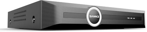 SANNCE 6MP PoE NVR - 8CH Network Video Recorder for Security Camera System, H.265+ Tech, Up to 6TB Storage, Smart Playback, Remote Access, 24/7 Recording for Home Business Surveillance (No HDD) in Saudi Arabia