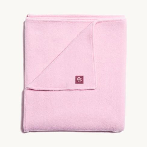 Turtle Fur Original Fleece Baby Security Blanket, Light Blue in Saudi Arabia