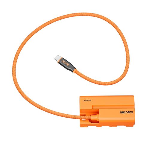 ZGCINE USB-C PD to NPF Dummy Battery Cable(Braided Wire in Saudi Arabia