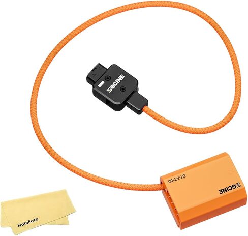 ZGCINE D-Tap to FZ100 Dummy Battery Cable 60CM/1.96FT, Output Voltage: 8V, Braided Wire in Saudi Arabia