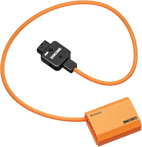 ZGCINE D-Tap to FZ100 Dummy Battery Cable 60CM/1.96FT, Output Voltage: 8V, Braided Wire in Saudi Arabia