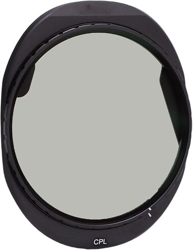 Drone CPL Filter, Multi Layer HD Coating Polarizer Lens with Rotating Gear for Glare Reduction, Polarizing Filter Lens, for Aerial Photography Videography Landscape Imaging Professionals in Kuwait