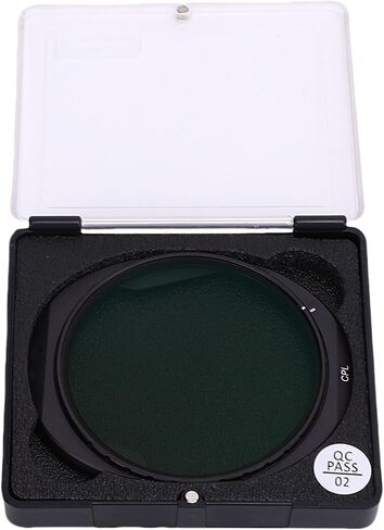 Drone CPL Filter, Multi Layer HD Coating Polarizer Lens with Rotating Gear for Glare Reduction, Polarizing Filter Lens, for Aerial Photography Videography Landscape Imaging Professionals in Kuwait