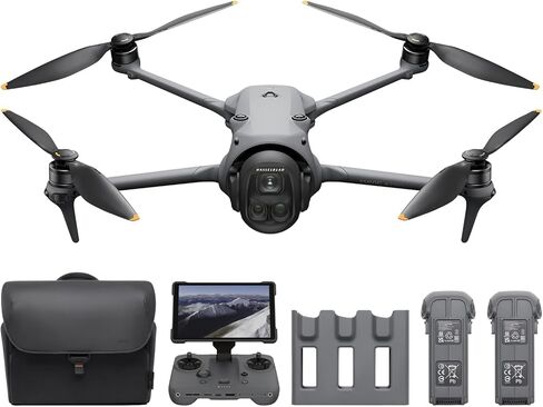 DJI Mavic 4 Pro 512GB Creator Combo with RC Pro 2 - Flagship Tri-Camera Drone, 100MP Hasselblad Camera, 4-Battery Bundle, Charging Hub, 128GB SD Card in Kuwait