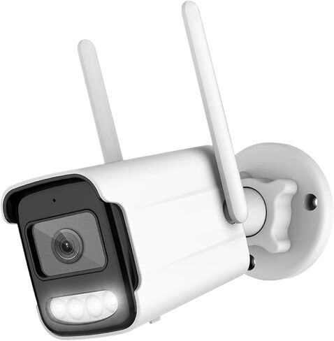 4K 8MP Outdoor Bullet WiFi IP Camera AI Human Detection Security Camera | 4K Bullet WiFi Surveillance Camera, AI Human Detect Wireless Outdoor Video Security Protection Camera(AU,8MP NO TF Card) in Kuwait