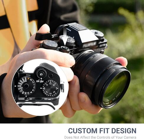 X-T5 X-T4 X-T3 Thumb Up Grip Rest Holder for Fujifilm XT5 XT4 XT3 Thumb | Aluminum Alloy, with Silicone Pad, Not Affect The Use of XT5 XT4 XT3 Camera Buttons, Protect the Hot Shoe in Saudi Arabia