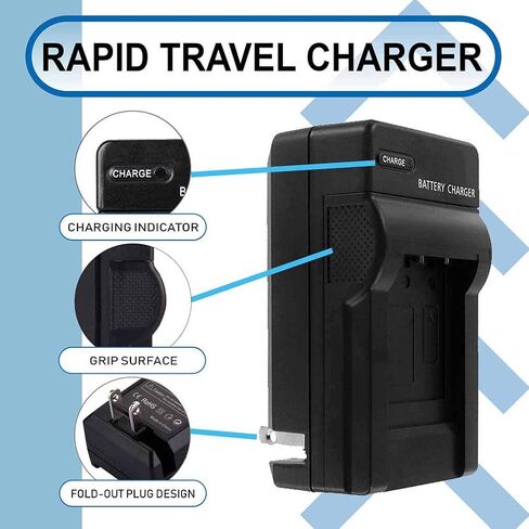 UltraPro 2-Pack LI-50B High-Capacity Replacement Batteries with Rapid Travel Charger for Select Olympus Models Deluxe Accessory Bundle Included in Saudi Arabia