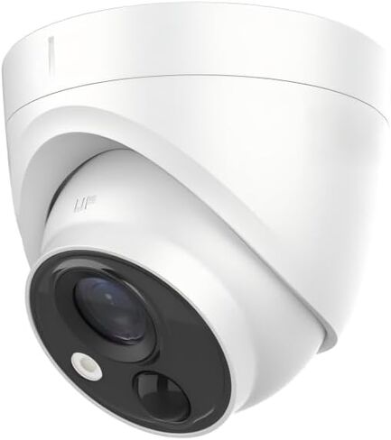 DS-2CE71H0T-PIRLO 5MP PIR Analog Camera 4 in 1 TVI/CVI/AHD/CVBS 2.8MM Lens | CCTV Security Surveillance BNC Output EXIR 2.0 with 65ft IR Distance Strobe Light Alarm IP67 Rated in Saudi Arabia