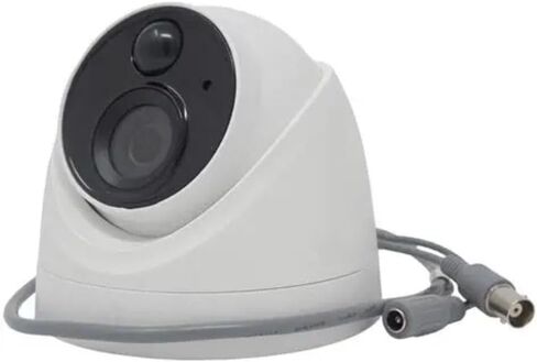 DS-2CE71H0T-PIRLO 5MP PIR Analog Camera 4 in 1 TVI/CVI/AHD/CVBS 2.8MM Lens | CCTV Security Surveillance BNC Output EXIR 2.0 with 65ft IR Distance Strobe Light Alarm IP67 Rated in Saudi Arabia