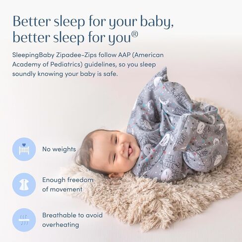 Moonlit Transition Swaddle: Zipadee-Zip by Sleeping Baby in Saudi Arabia