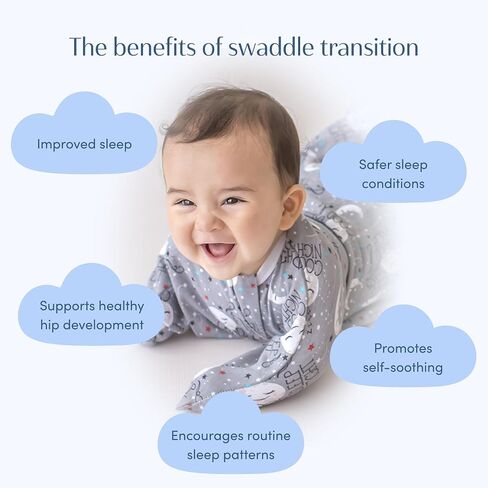 Moonlit Transition Swaddle: Zipadee-Zip by Sleeping Baby in Saudi Arabia