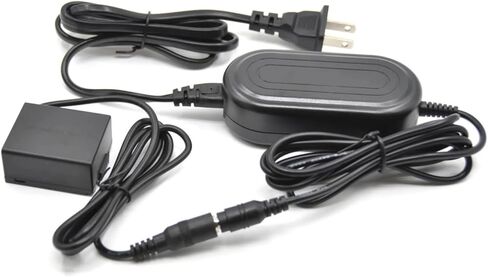 Camera AC Charger Power Adapter Supply,Compatible for Panasonic G1 GH1 GF1 G2 G10,DMW-BLB13 BLB13-DCC3 DC Coupler&DMW-AC8,(US) in Kuwait
