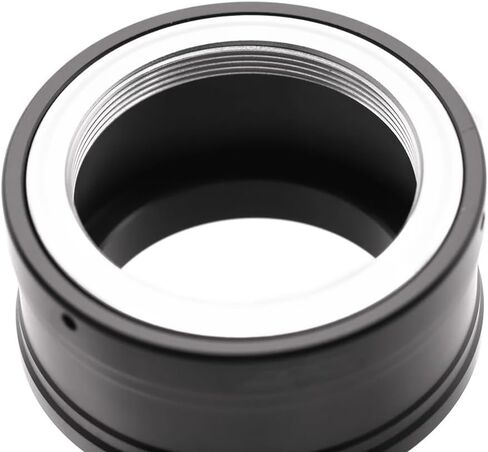 حلقة محول العدسة M42-EOS M لعدسة التثبيت اللولبية M42 مقاس 42 مم ولكاميرا Canon EOS EF-M حلقة محول معدنية مزدوجة الغرض للتركيز اليدوي in Kuwait