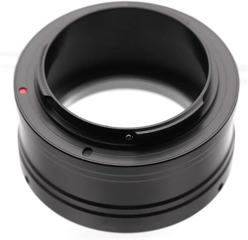 حلقة محول العدسة M42-EOS M لعدسة التثبيت اللولبية M42 مقاس 42 مم ولكاميرا Canon EOS EF-M حلقة محول معدنية مزدوجة الغرض للتركيز اليدوي in Kuwait