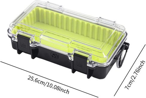 Waterproof Storage Container Case Impact Resistant 10.1x5.5x2.8inch for Cameras and Phones Rainproof Shock Absorbing Insert in Kuwait