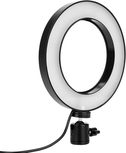 6 Inch Light Adjustable Fill Light for Photography and Makeup - USB LED Eye Protection Lighting in Saudi Arabia
