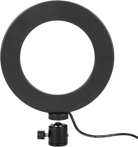 6 Inch Light Adjustable Fill Light for Photography and Makeup - USB LED Eye Protection Lighting in Saudi Arabia