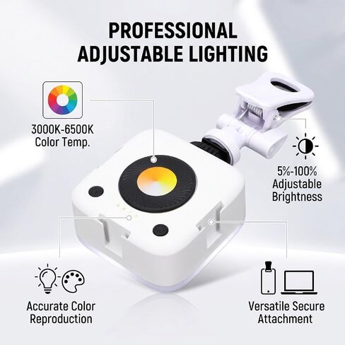 Bewinner LED Photography Light for Live Streaming Vlogging Video Calls in Saudi Arabia