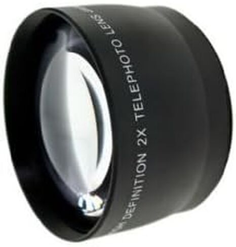New 2.0X High Definition Telephoto Conversion Lens (43mm) for Canon VIXIA HV30 in Saudi Arabia