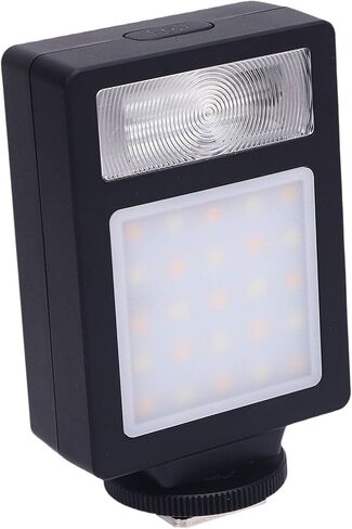 Jiawu LED ملء ضوء الكاميرا المحمولة فلاش ضوء الفيديو 2500K-6500K للكاميرات الرقمية واجهة الحذاء الساخن العالمي، مادة ABS، للتصوير الفوتوغرافي المباشر in Kuwait