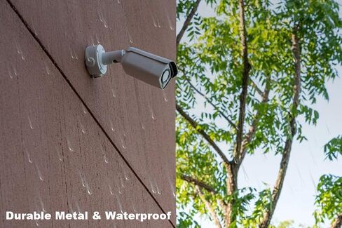 Universal Junction Box Mount Bracket, Metal Aluminum & Waterproof, Security Camera Junction Box for Bullet Dome IP CCTV Camera, Wall Ceiling Mount Hide Cable in Kuwait
