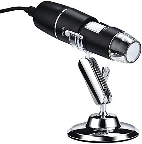 WiFi 1000X Digital Microscope 8-LED Light Magnifier Video Camera Compatible with Compatible with for iPhone iOS/Android in Kuwait