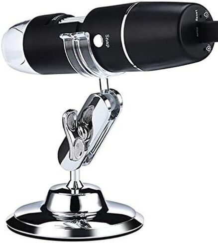 WiFi 1000X Digital Microscope 8-LED Light Magnifier Video Camera Compatible with Compatible with for iPhone iOS/Android in Kuwait