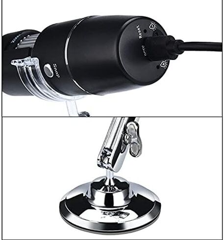 WiFi 1000X Digital Microscope 8-LED Light Magnifier Video Camera Compatible with Compatible with for iPhone iOS/Android in Kuwait
