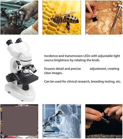 USB Microscope, Microscope, Binocular Scope 360° Rotation Clear Image High Resolution Inspection Laboratory in Saudi Arabia