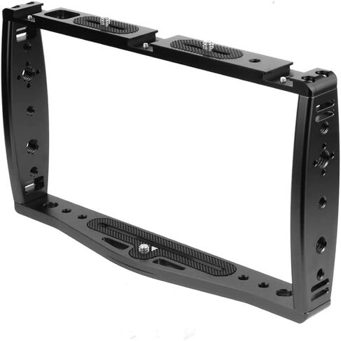Camera Cage Rig, Underwater Camera Tray, CNC Handgrip Bracket DSLR Cage Stabilizer Rig with Trigger Phone Clip for Diving Action Cameras in Saudi Arabia