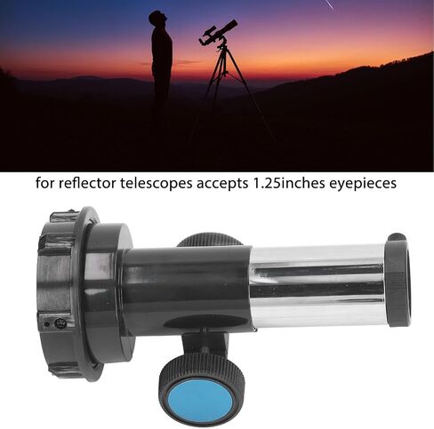80 mm Reflective Telescope Focusing Seat, Reflector Astronomical Rack Pinion Focuser with Toothed Focusing Tube 1.25 Inch Eyepiece Interface Reflector Telescope Focuser in Kuwait