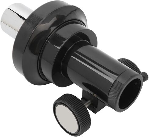 90mm Telescope Focusing Seat, Manual Focus Holder with Helical Teeth for 1.25 Inch Eyepiece, Reflective Telescope Accessory with Internal Matting and Fixing Screws for DIY in Saudi Arabia