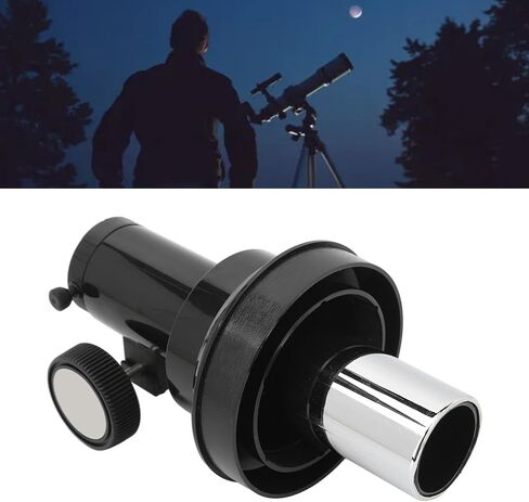 90mm Telescope Focusing Seat, Manual Focus Holder with Helical Teeth for 1.25 Inch Eyepiece, Reflective Telescope Accessory with Internal Matting and Fixing Screws for DIY in Saudi Arabia