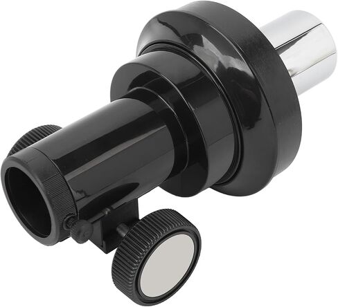 90mm Telescope Focusing Seat, Manual Focus Holder with Helical Teeth for 1.25 Inch Eyepiece, Reflective Telescope Accessory with Internal Matting and Fixing Screws for DIY in Saudi Arabia