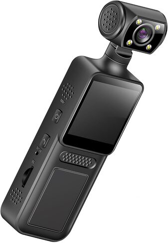 Handheld 4K Sports Camera 180 Degree Small Sport Camera LCD Screen Pocket Action Camcorder Travel Bike Recorder Sports in Saudi Arabia