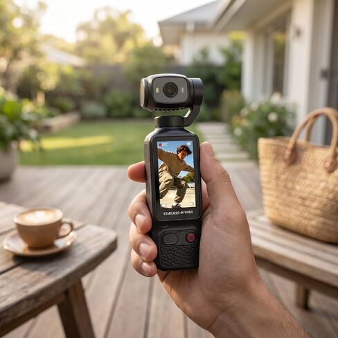 4K Camera, 64MP 180 Lens Rotation Aluminum Alloy | 1.97 Inches High Definition Display Screen Vlog Camera for Creating High Definition Vlogs in Saudi Arabia