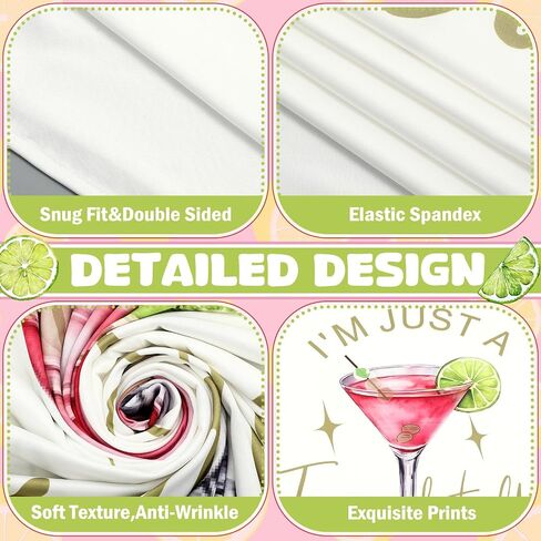 I'm Just a Tini Bit Older Arch Backdrop Cover 6.6ft Spandex Stretchy Covers Pink Bow for Espresso Martini Party Decorations Birthday Bachelorette Anniversary Classy Cocktail Party in Saudi Arabia