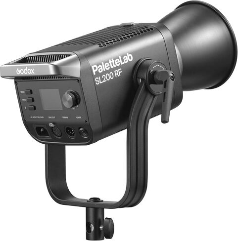 Godox SL200RF 200W COB LED Video Light – PaletteLab Full-Spectrum Continuous Lighting, 1800K-10000K, CRI 98/TLCI 99, Bowens Mount, App & DMX Control for Photography, Video & Content Creation in Saudi Arabia