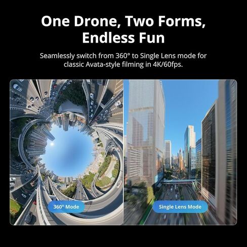 DJI Avata 360 FPV Drone with Camera, RC 2 Controller (Built-In Screen), 360° Immersive Flight Drone with Propeller Guard, 128GB microSD Card, 2-Year Warranty, Pilot Kit in Kuwait