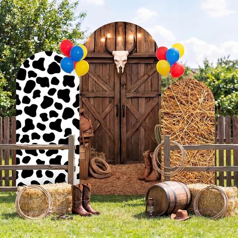 WovWeave Football Arch Cover Backdrop Decorations Set of 3-4ft/5ft/6ft American Football Arch Backdrop Stand Cover Photo Booth for Touch Down Rugby Sport Theme Party Decorations in Saudi Arabia