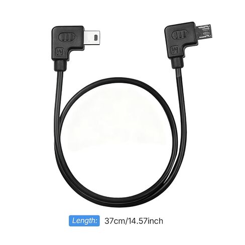 كابل تحرير مصراع الكاميرا مايكرو إلى USB صغير لرافعة Zhiyun/crane-m/crane-Plus/crane 2/Weebill S Stabilizer، لـ Canon 1DXII 5D2 5D3 6D 6D2 7D 750D 800D كابل تحكم منحني RSS للكاميرا 37 سم in Kuwait