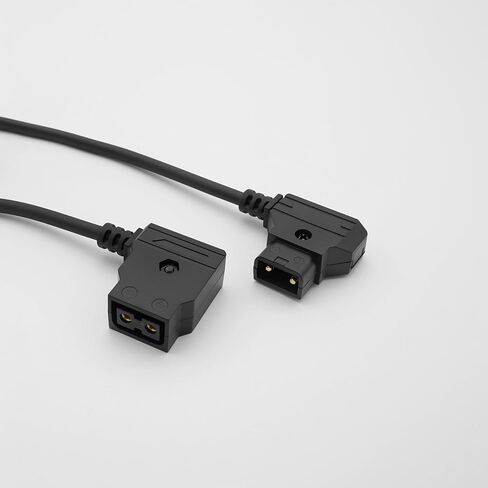 D-Tap Male to Female 2 Pin P-Tap Extension Power Cable Suitable for DSLR Rig Anton Bauer IDX V-Mount Gold Mount Battery ARRI RED Camera 59" in Kuwait