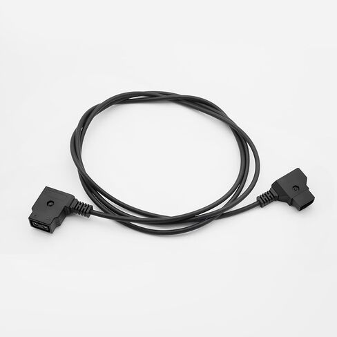 D-Tap Male to Female 2 Pin P-Tap Extension Power Cable Suitable for DSLR Rig Anton Bauer IDX V-Mount Gold Mount Battery ARRI RED Camera 59" in Kuwait