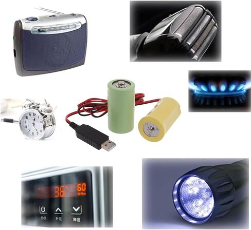 3v D Size Battery Power Cable with Switch Replaces Two 1.5v Lr20 D Batteries for Controllers Flashlights in Saudi Arabia