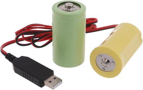 3v D Size Battery Power Cable with Switch Replaces Two 1.5v Lr20 D Batteries for Controllers Flashlights in Saudi Arabia