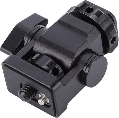 Universal Camera Cold Shoe Base Universal Camera Cold Shoe Base Mount Holder for DSLR with 180° Tilt and 360° Rotation in Saudi Arabia