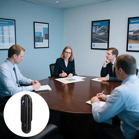 Mini HD Camera 1080P, Wearable Portable Camera with 140° Wide Angle Lens, Infrared Night Vision, 6 Hour Battery Life, for Outdoor Sports, Security Documentation, Activity Logging in Saudi Arabia