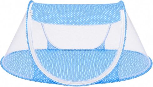 Portable Baby Mosquito Net Tent, Foldable Pop-Up Mesh Insect Barrier Cover for Crib, Bassinet & Travel Use, 43.3 x 23.6 x 25.6 in in Saudi Arabia
