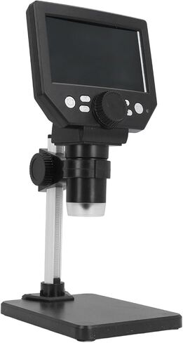 Digital Microscope 4.3in LCD 10MP USB Soldering Microscope Electronics Repair Tool with 8 LED Lights for Camera Video Recording 1000X Magnification in Saudi Arabia